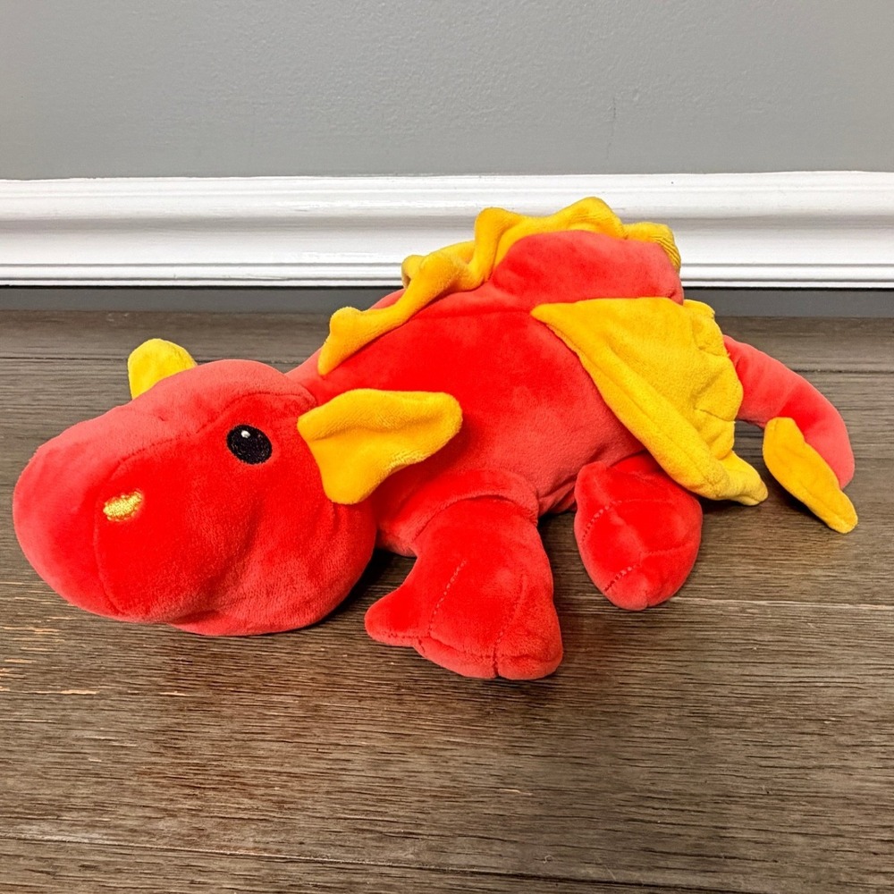 Manhattan Toy Company Rufus Red Dragon Plush Stuffed Animal Mythical Creature